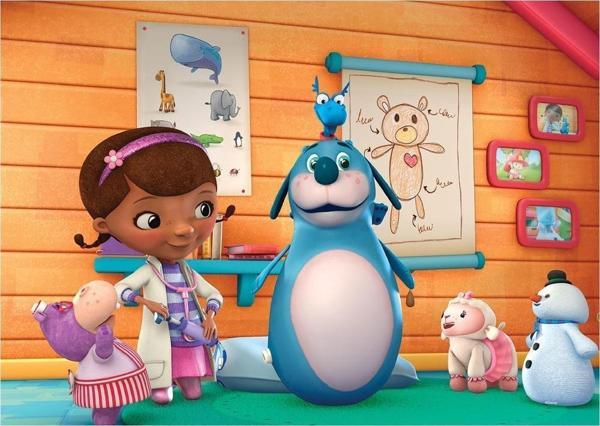 Ks Games Puzzle 50 Parça Doc Mcstuffins 50 Parça Çocuk Puzzle - Image 1