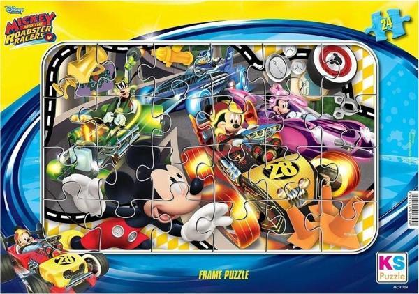 Ks Games Puzzle Mickey Mouse 24 Parça Frame Çocuk Puzzle - Image 1
