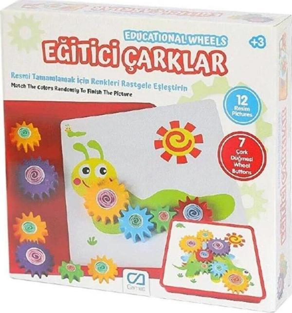 CA Games Eğitici Çarklar Kutu Oyunu - Image 1