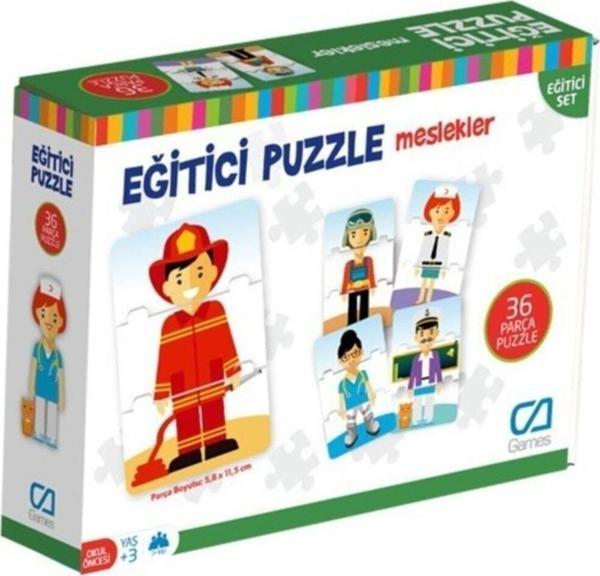 CA Games Eğitici Puzzle Meslekler Eğitici Puzzle 36 Parça - Image 1