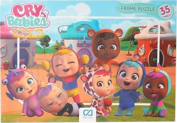 Ca Games Puzzle Crybabies 35 Parça Frame Puzzle (Karışık Model 1 Adet) - Image 1