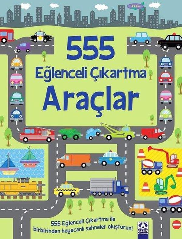 Araçlar - 555 Eğlenceli Çıkartma - Altın Kitaplar - Image 1