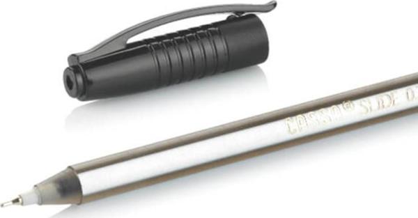 Cassa Siyah İğne Uç Tükenmez Kalem Slide 0.7 MM Siyah (50 Li Paket) - Image 1