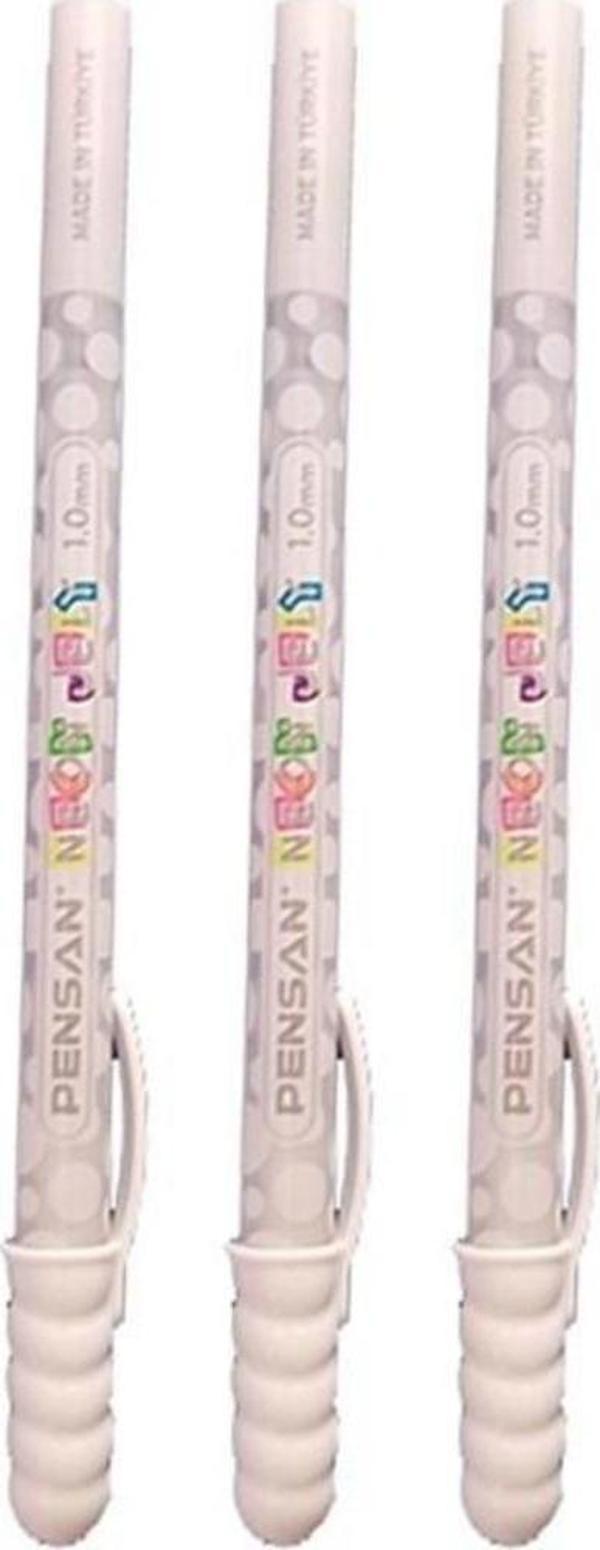 Pensan Jel Kalem Jely Neon Oranj Jel Tükenmez Kalem (12 Li Paket) - Image 1