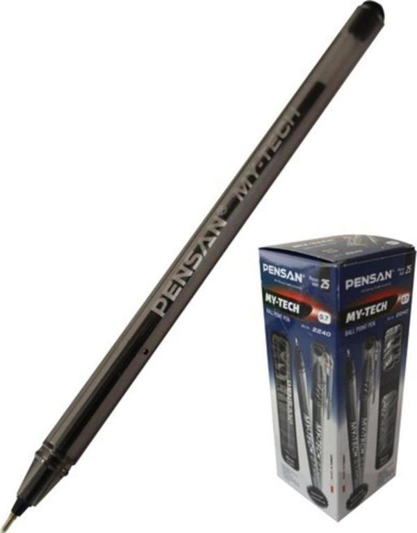 Pensan My-Tech Tükenmez Kalem 1,0 Mm Siyah 25 Li (1 Paket 25 Adet) - Image 1