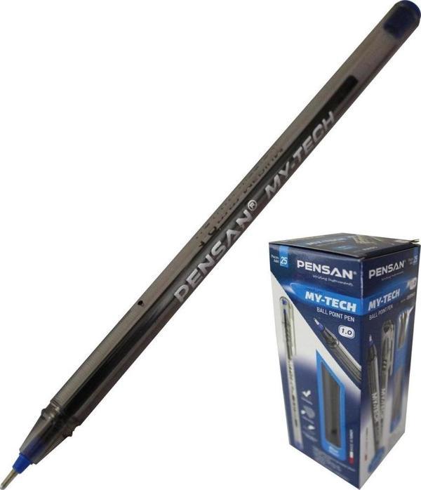 Pensan Tükenmez Kalem My-Tech 1.0 MM İğne Uç Mavi 2250 - Image 1