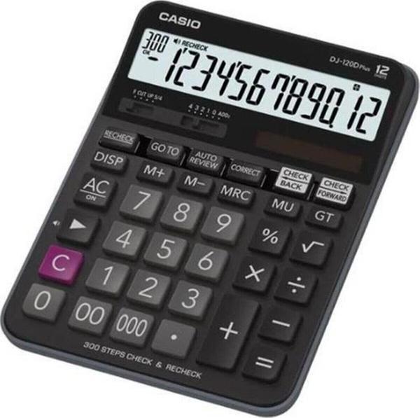 Casio Hesap Makinesı Masa Üstü 12 Hane Check Control DJ-120D Plus - Image 1