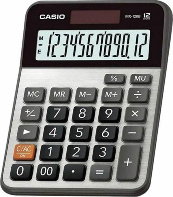 Casio Hesap Makinesı Masa Üstü 12 Hane Hesap Makinesi - Image 1