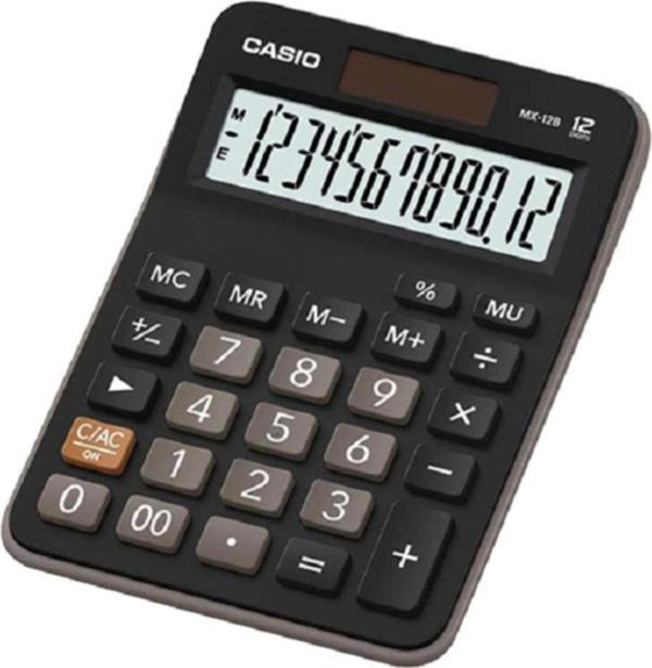 Casio Hesap Makinesı Masa Üstü 12 Haneli Hesap Makinesi MX-12B - Image 1
