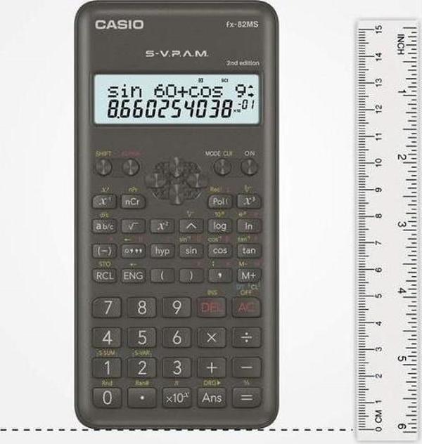Casio Hesap Makinesi Bilimsel 2 Satır Ekran 240 Fonksiyonlu Bilimsel Hesap Makinesı - Image 1
