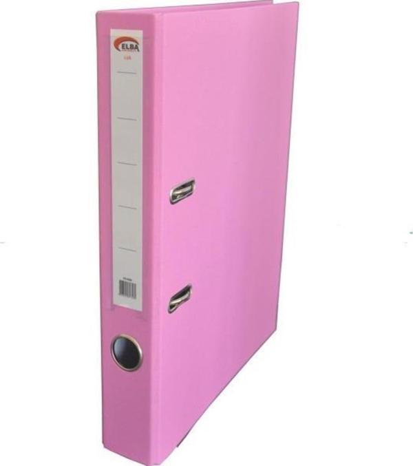 Elba Büro Klasör Dar Plastik Pembe Dar Klasör (30 Lu Paket) - Image 1