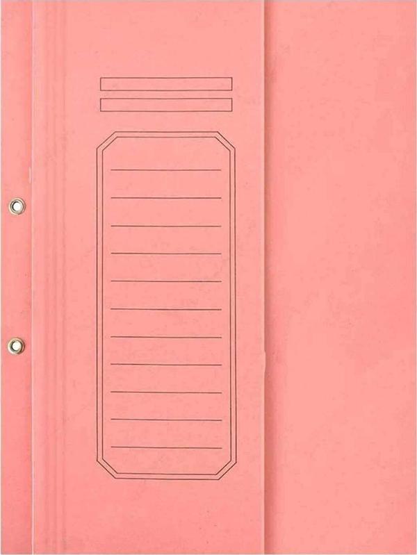 Alemdar Yarım Kapak Dosya Lüks Pembe (25 Li Paket) - Image 1