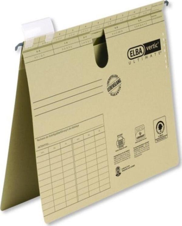 Elba Chic Askılı Dosya Telli Kraft 50'Li Paket - Image 1