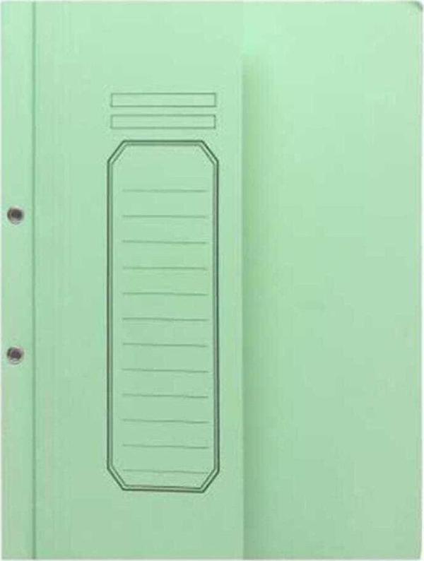 Alemdar Yarım Kapak Dosya Lüks Yeşil (25 Li Paket) - Image 1