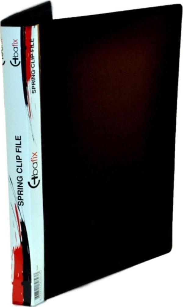 Bafix A4 Yaylı Dosya Siyah F101 Tekli (1 Adet) - Image 1