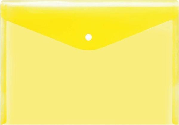 Bafix Çıtçıtlı Zarf Dosya A-4 Sarı Çıtçıtlı Dosya (12 Li) - Image 1