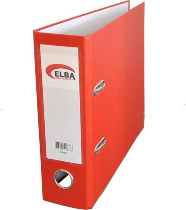 Elba Telgraf Klasör Plastik Lüx Geniş Kırmızı Telgraf Klasörü (10 Lu Paket) - Image 1