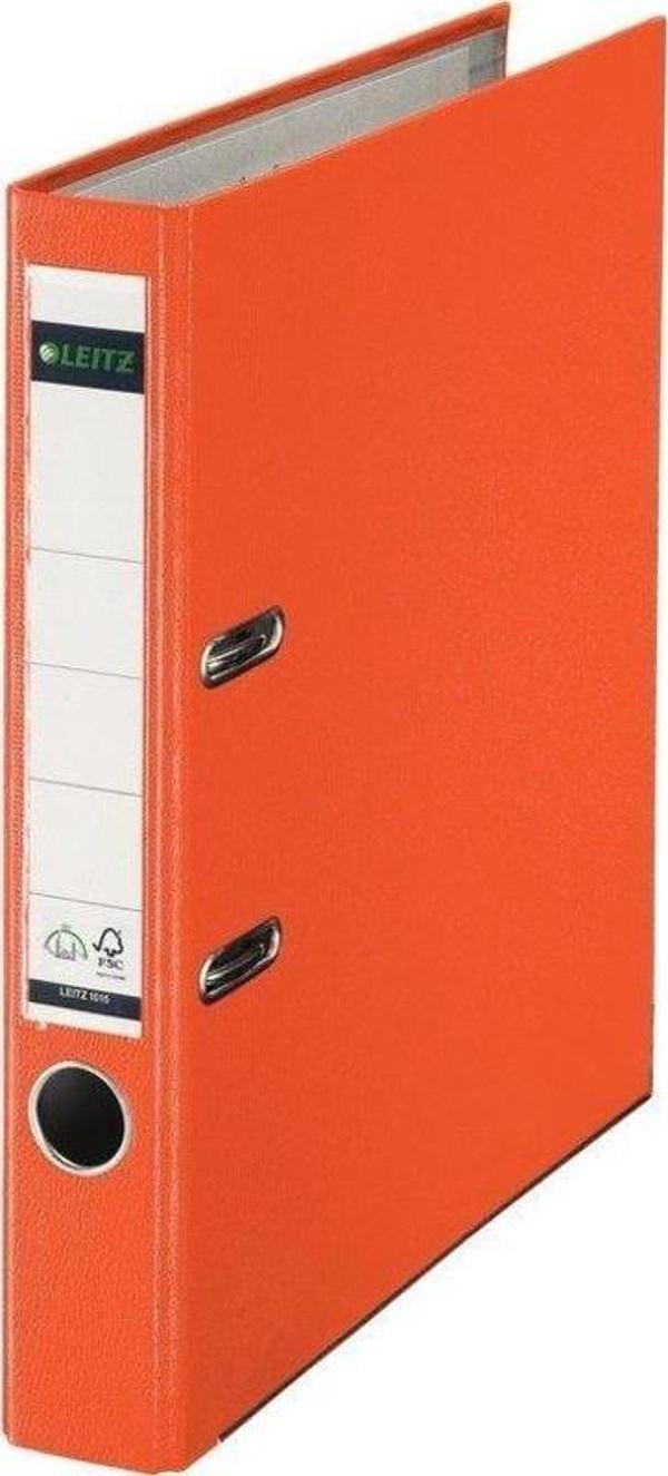Leitz Klasör Dar Turuncu Büro Klasörü Dar (30 Lu Paket) - Image 1