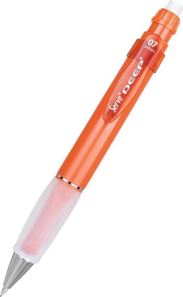 Serve Deep Mekanik Uçlu Kalem Toprak Tonları 0.7 mm Kiremit - Image 1