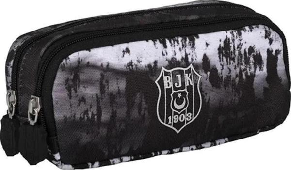 Beşiktaş Batık Detaylı 2 Bölmeli Kalem Çantası Kalemlik - Image 1