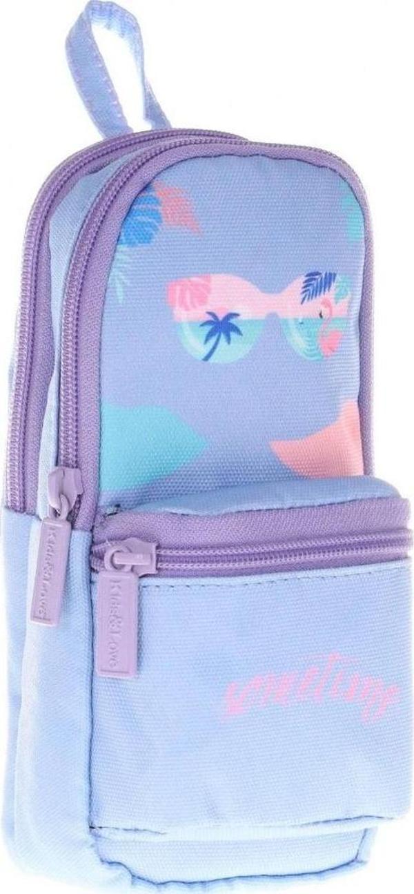 Kaukko Kalem Çantası Layer Junior Bag Sometime Üç Bölmeli Kalem Çantası - Image 1