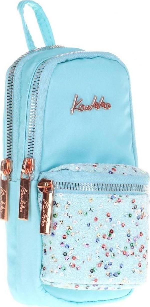 Kaukko Kalem Çantası Magic Dreams Junior Bag Taşlı Üç Bölmeli Kalem Çantası - Image 1