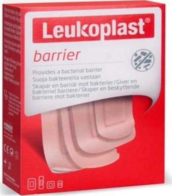 Leukoplast Barrier 22x72 mm (12 ad.), 22x38 mm (8 ad.), 38x63 mm (6 ad.), 38x38 mm (4 ad.)Y.B - Image 1