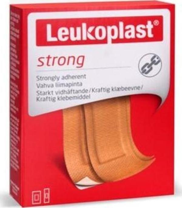 Leukoplast Strong 22x72 mm (12 ad.), 38x63 mm (8 ad.) Yara Bandı - Image 1