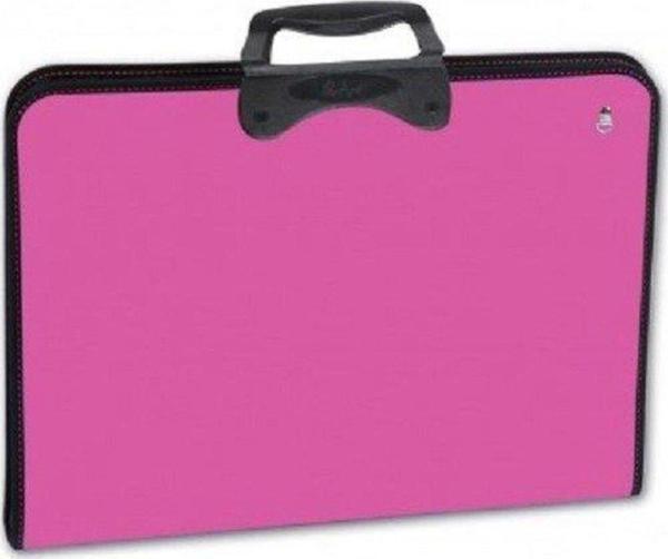 Abka Teknik Resim Çantası Fermuarlı Proart 37x54 Pembe - Image 1