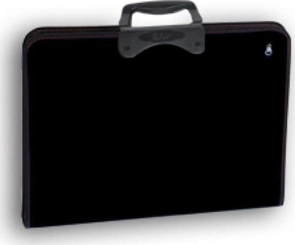 Abka Teknik Resim Çantası Fermuarlı Proart 37x54 Siyah - Image 1