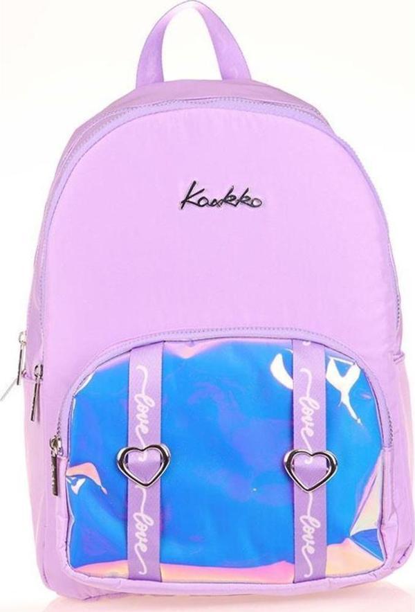 Kaukko Mirror Sırt Çantası Lilac Okul Sırt Çantası - Image 1