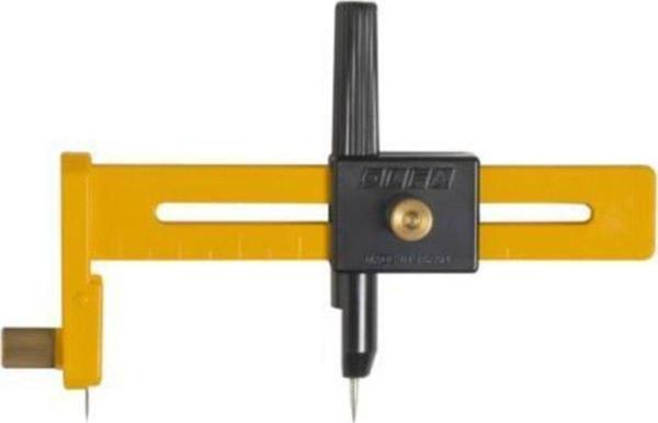 Olfa Maket Bıçağı Kağıt Film Daire Kesici Maket Bıçağı 1-15 Cm Çap - Image 1