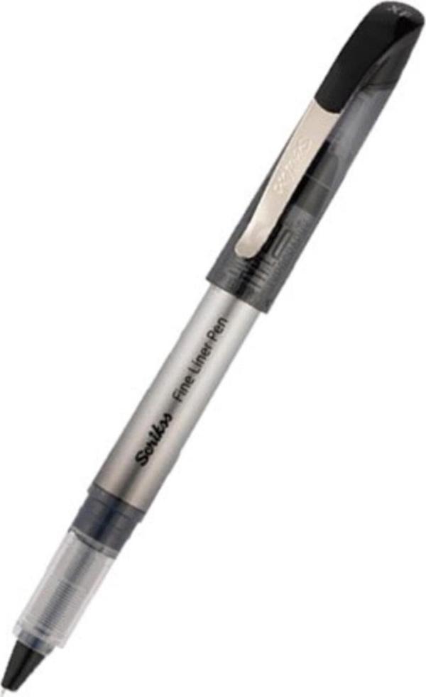 Scrikss Fineliner 0.6 MM Siyah Fineliner (1 Adet) - Image 1