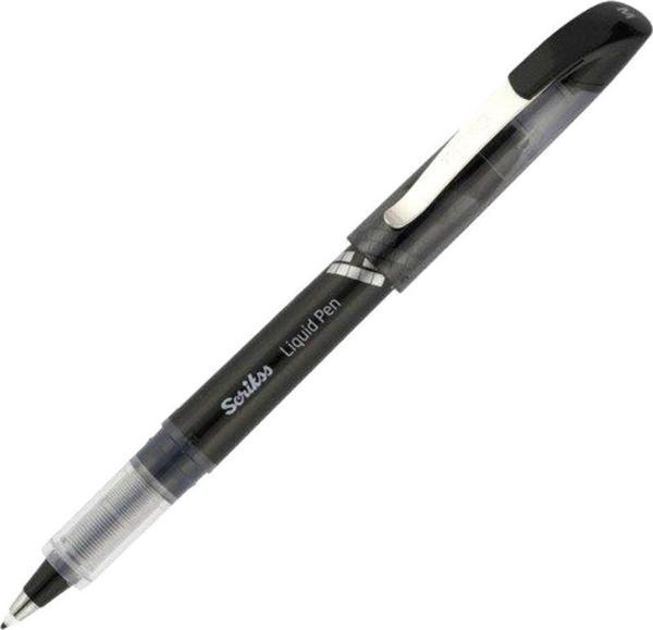 Scrikss Roller Kalem Liquid Pen Konik Uç Siyah LP-68 - Image 1
