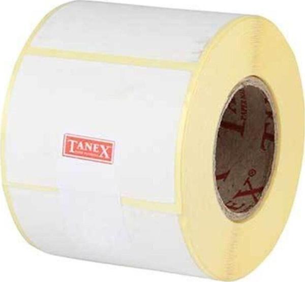 Tanex Barkod Etiketi Termal Eco 60x25 MM 40 MM Çap 1000 Lİ 1 Adet - Image 1