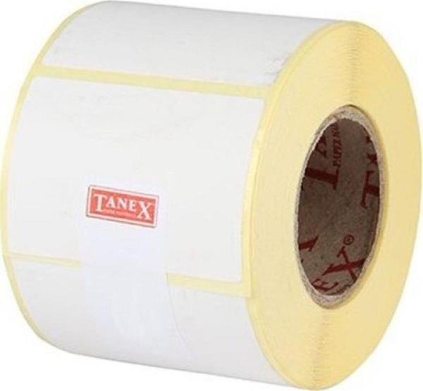 Tanex Barkod Etiketi Termal Eco 60x40 MM 40 MM Çap 1000 Lİ 1 Adet - Image 1