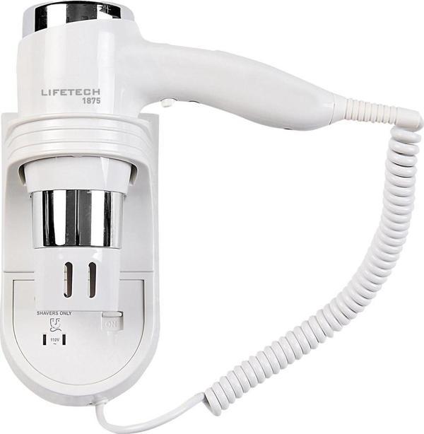 LIFETECH TRAŞ PRİZLİ FÖN MAKİNASI 1875 W BEYAZ  - Image 1