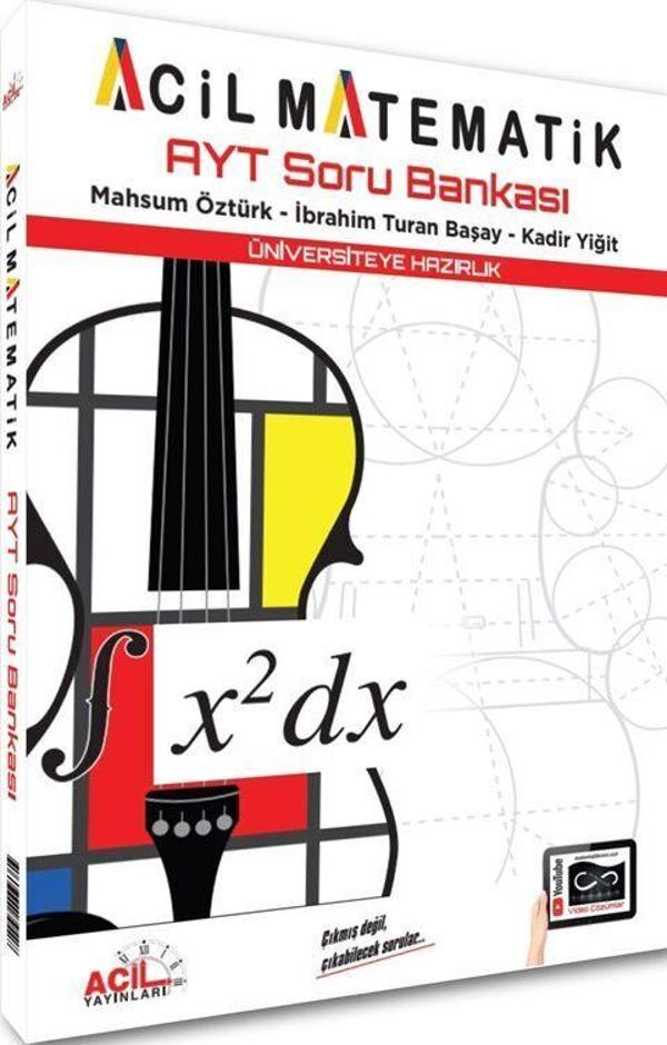 Acil Yayınları AYT Matematik Soru Bankası - Acil Yayınları - Image 1