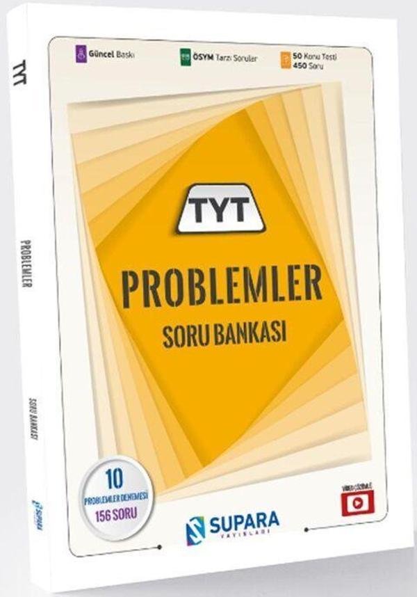 Supara YKS TYT Problemler Soru Bankası Supara Yayınları - Supara Yayınları - Image 1