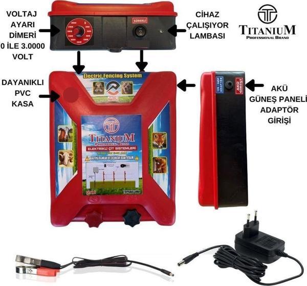Titanium Night Shock 30KA Elektirikli Çit Sistemi 30000 Volt - Image 1