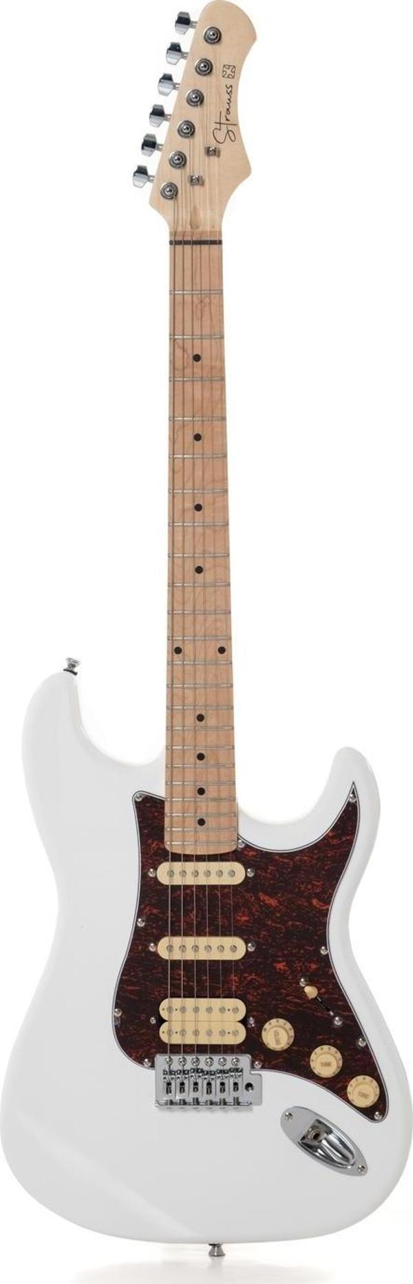 Strauss SECT-250WH ELEKTRO GİTAR HSS - BEYAZ - Image 1