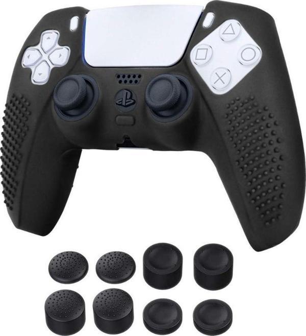 Cosmostech PS5 Controller Joystick Oyun Kolu Gamepad Uyumlu Silikon + 8'li Analog Koruyucu S - Image 1