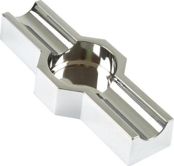 PQ Gümüş Metal İkili Puro Küllüğü - Image 1