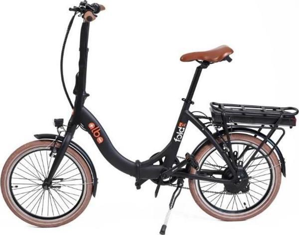 Alba Fold E Std Katlanır Elektrikli Bisiklet LCD Gösterge 36V 7,8Ah Batarya MD Fren Siyah - Image 1