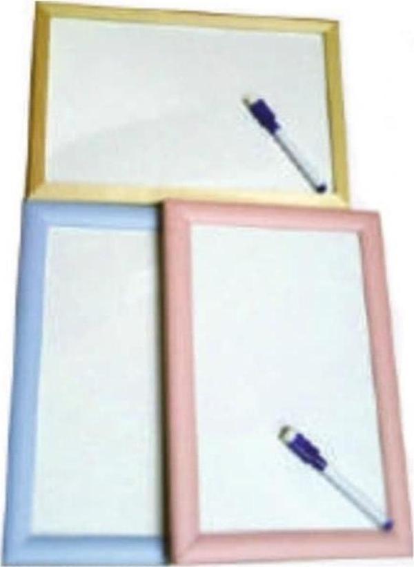 Ant Renkli Çerçeve Yazı Tahtası 30x40 cm - Image 1