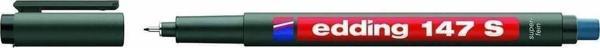 Edding Asetat Kalemi Permanent S Seri 0.3 MM Kırmızı 147 S (10 Lu Paket) - Image 1