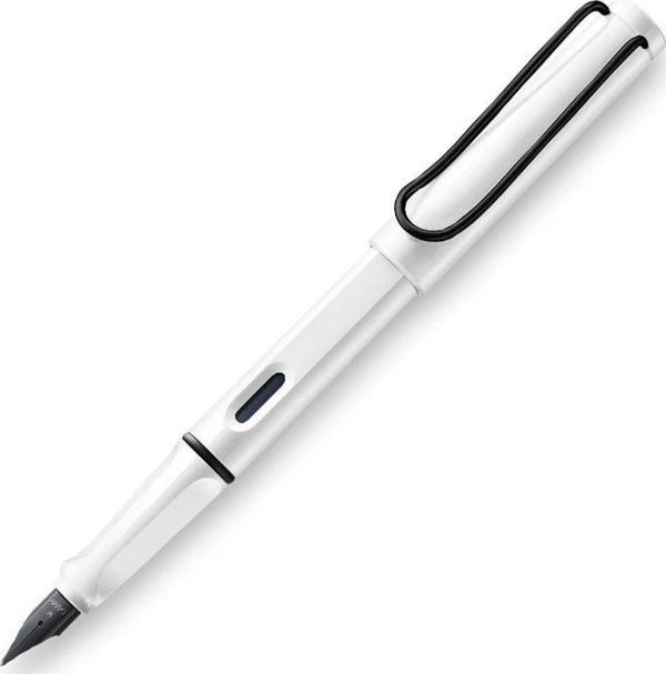 Lamy Dolma Kalem Safari Siyah Renk Klips M Uç Beyaz Dolma Kalem - Image 1