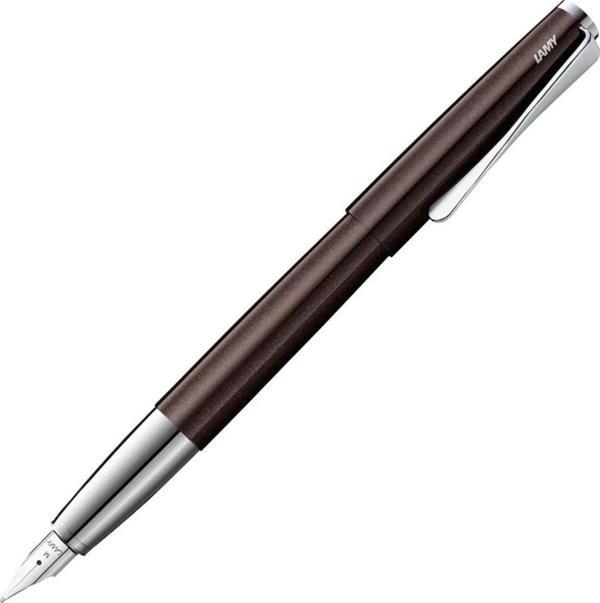 Lamy Dolma Kalem Studio Dark Brown M Uç Lüks Dolma Kalem - Image 1