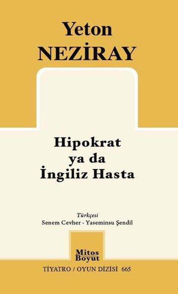 Hipokrat ya da İngiliz Hasta - Mitos Boyut Yayınları - Image 1