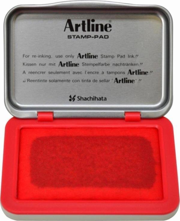 Artline Doldurulabilen Istampa No:00 40 x 63 mm Kırmızı Metal Istampa - Image 1